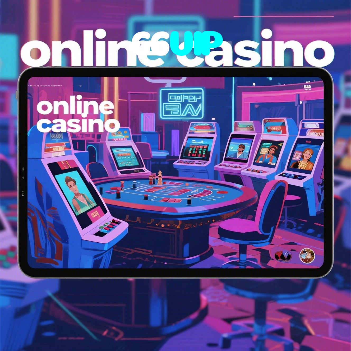 66VIP:Mostre sua habilidade nas mesas de poker e vença os adversários!